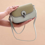 Archies Green Luxe Diva Handbag with Adjustable Straps