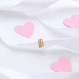 Golden Rinestones Earcuffs