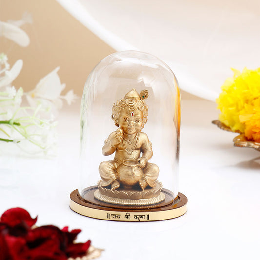 Ladoo Gopal Idol - Gold