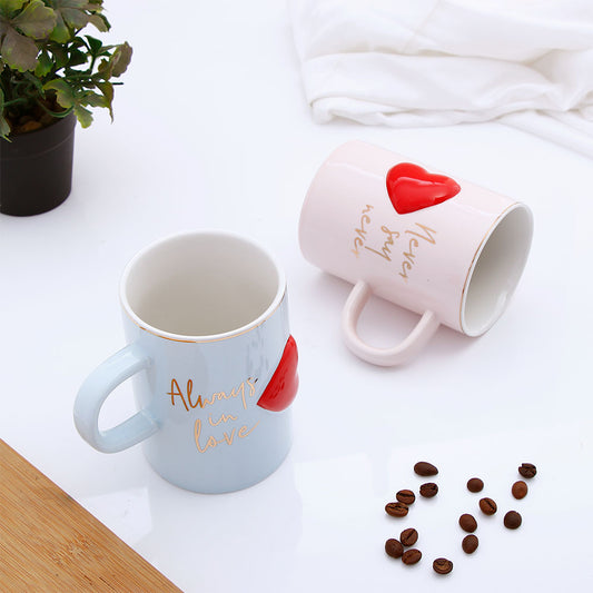 Always In Love Quoted Couple Mugs