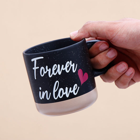 Forever in Love Quoted Cork Base Mug