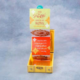 Beautiful Golden Rakhi in Trunk Box