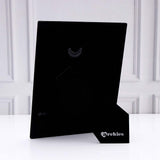 Silver Plated Hearts Engraved Photo Frame