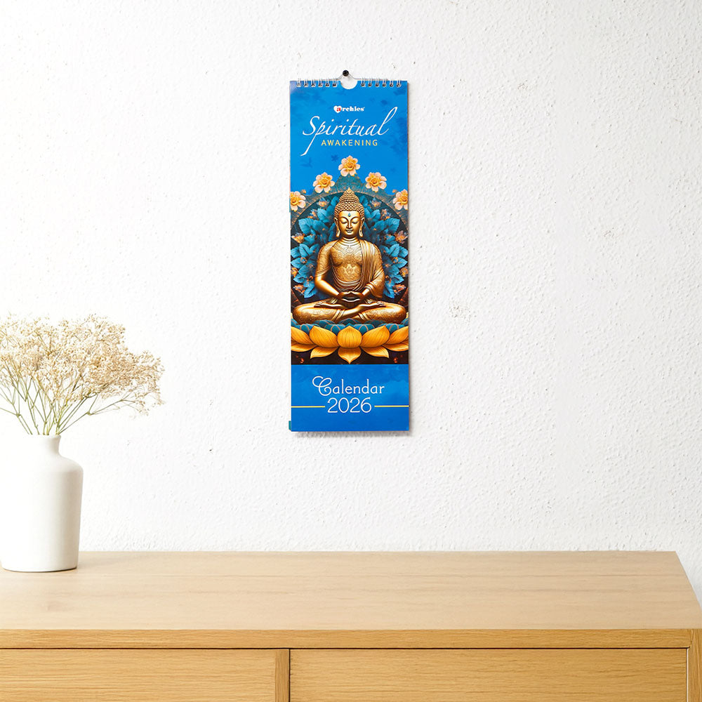 Spiritual Awareness 2025 Wall Calendar With Envelope