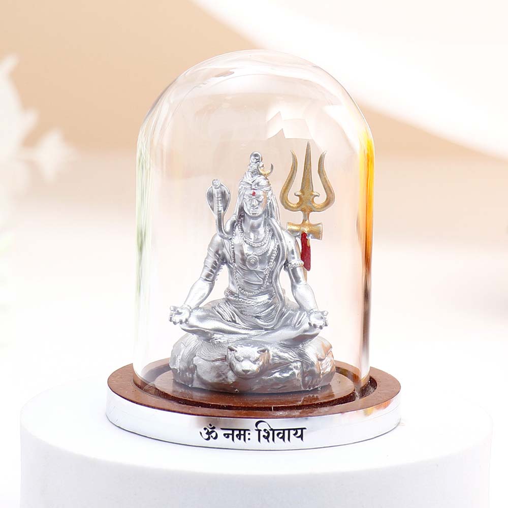 Tapasvi Mahadev Idol - Silver
