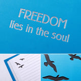 Freedom Lies In The Soul Quoted Notebook