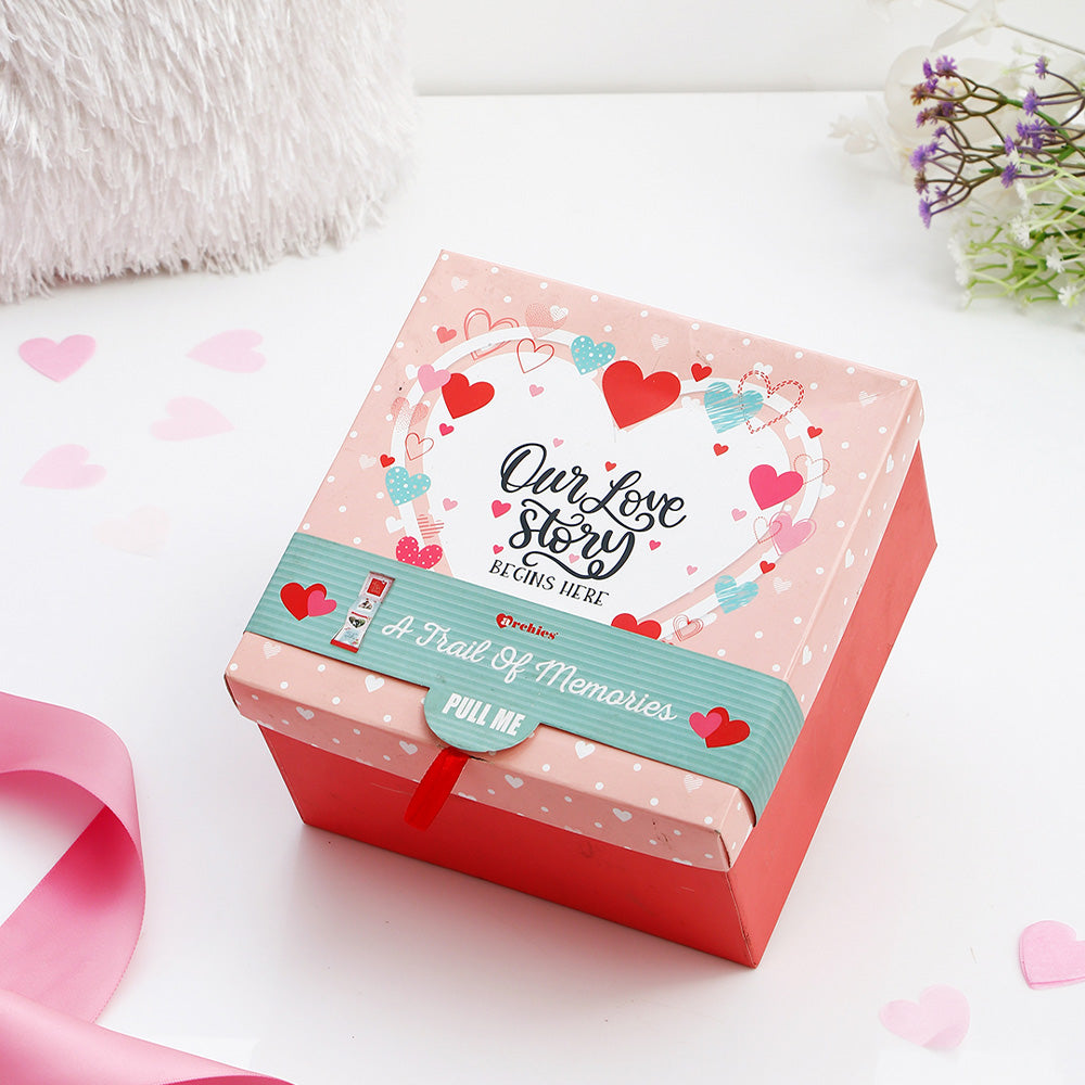 Our Love Story Pop Up Box