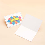 Artistic Diwali Seasons Greeting Card Pack Of 10