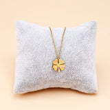 Golden Clover Chain Pendant