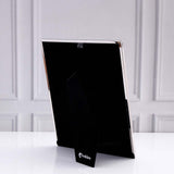 Textured Border Silver Plated Photo Frame