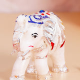 Majestic Vastu Silver Divine Elephant - Medium
