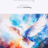 Pack Of 10 Peaceful Seasons Greeting Card