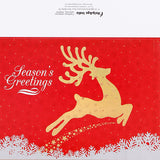 Pack Of 10 Christmas Seasons Greeting Card