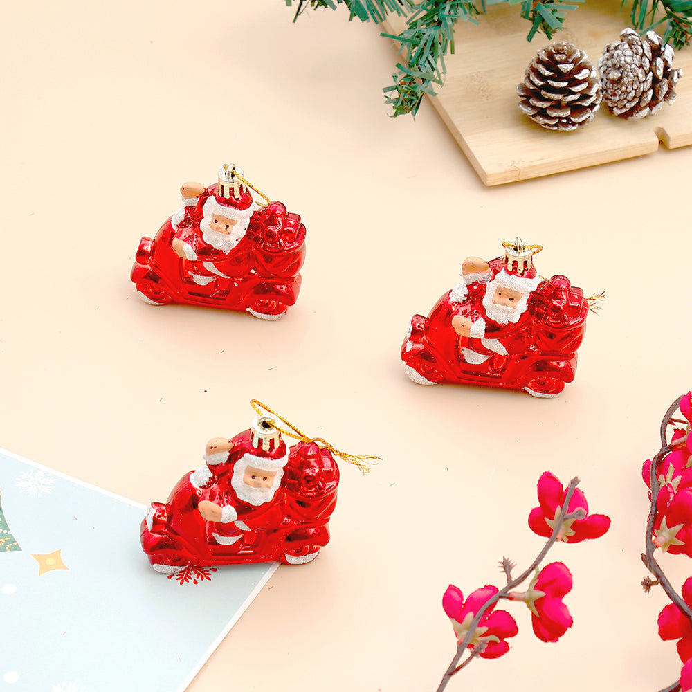 Pack of 3 Santa Hanging Decor