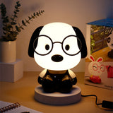 White Puppy Night Light Kids Lamp