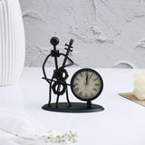 Guitar Figurine Clock