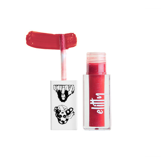 Elitty Jelly Lips- Pink Lip Gloss for High Shine, Glossy Finish - Pretty Salty (4ml)