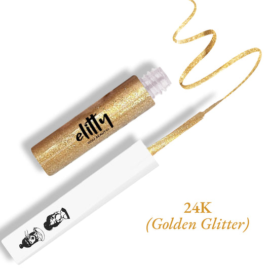 Elitty Golden Glitter Eyeliner -24K( 4ml)