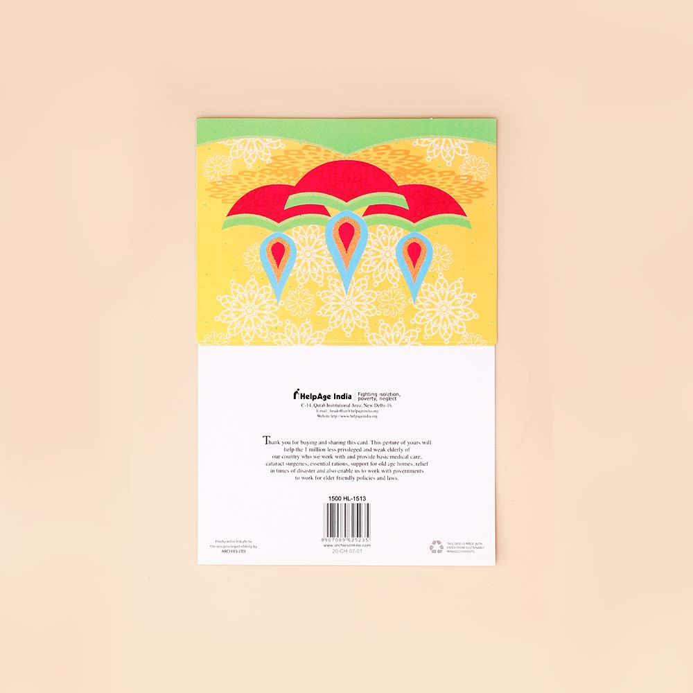 Festive Special Seasons Greeting Card Pack Of 50