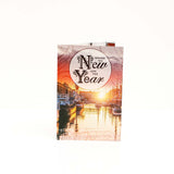 Pack of 6 Wishing You New Year Greeting Card with Envelope