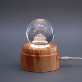 Happy Birthday Crystal Ball Lamp