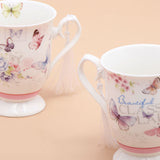 Pink European Classic Vintage Couple Mug