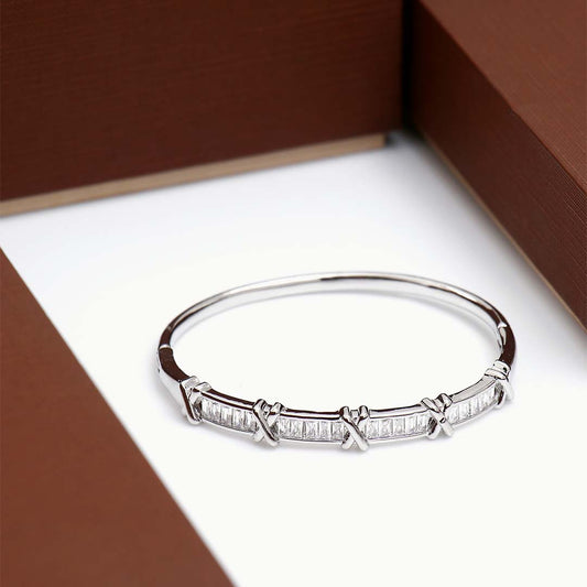 X Accent Silver Bracelet