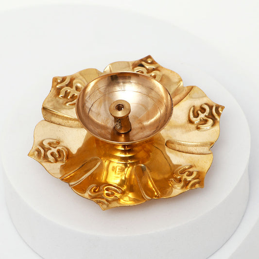 OM Golden Akhand Jyoti Diya