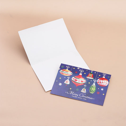 Pack Of 10 Merry Christmas Seasons Greeting Card