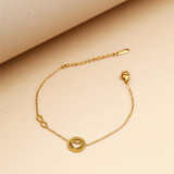 Statement Infinite Heart Bracelet