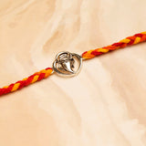 Sacred Ganesha Premium Silver Rakhi