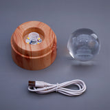 Happy Birthday Crystal Ball Lamp