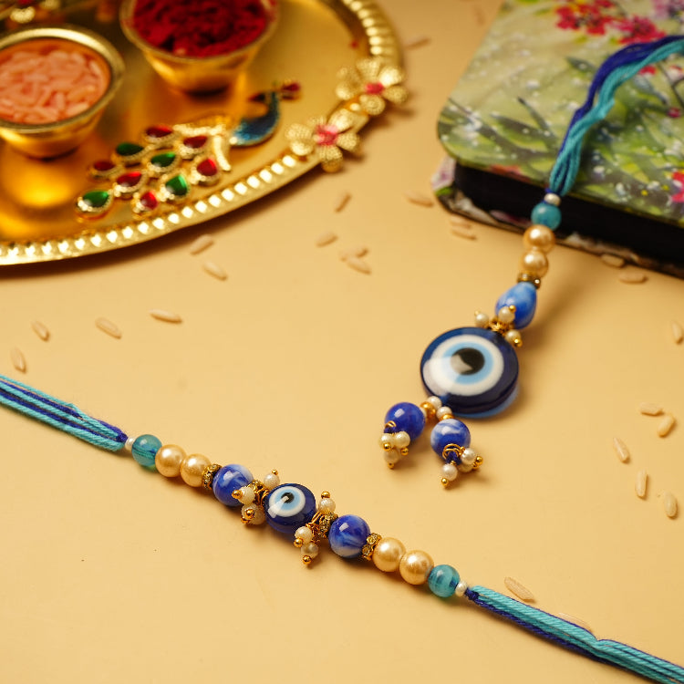 Sacred Evil Eye Bhaiya Bhabhi Rakhi