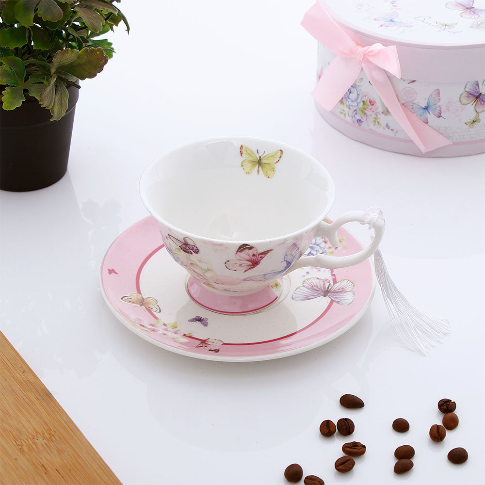 Pink Vintage Tea Set 