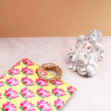 Shree Ganesha Idol with Yellow Bag and Modak 250 GM