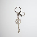 Rinestone Clover Keychain 