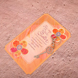 Rinestone Keychain With Sister Greeting Card