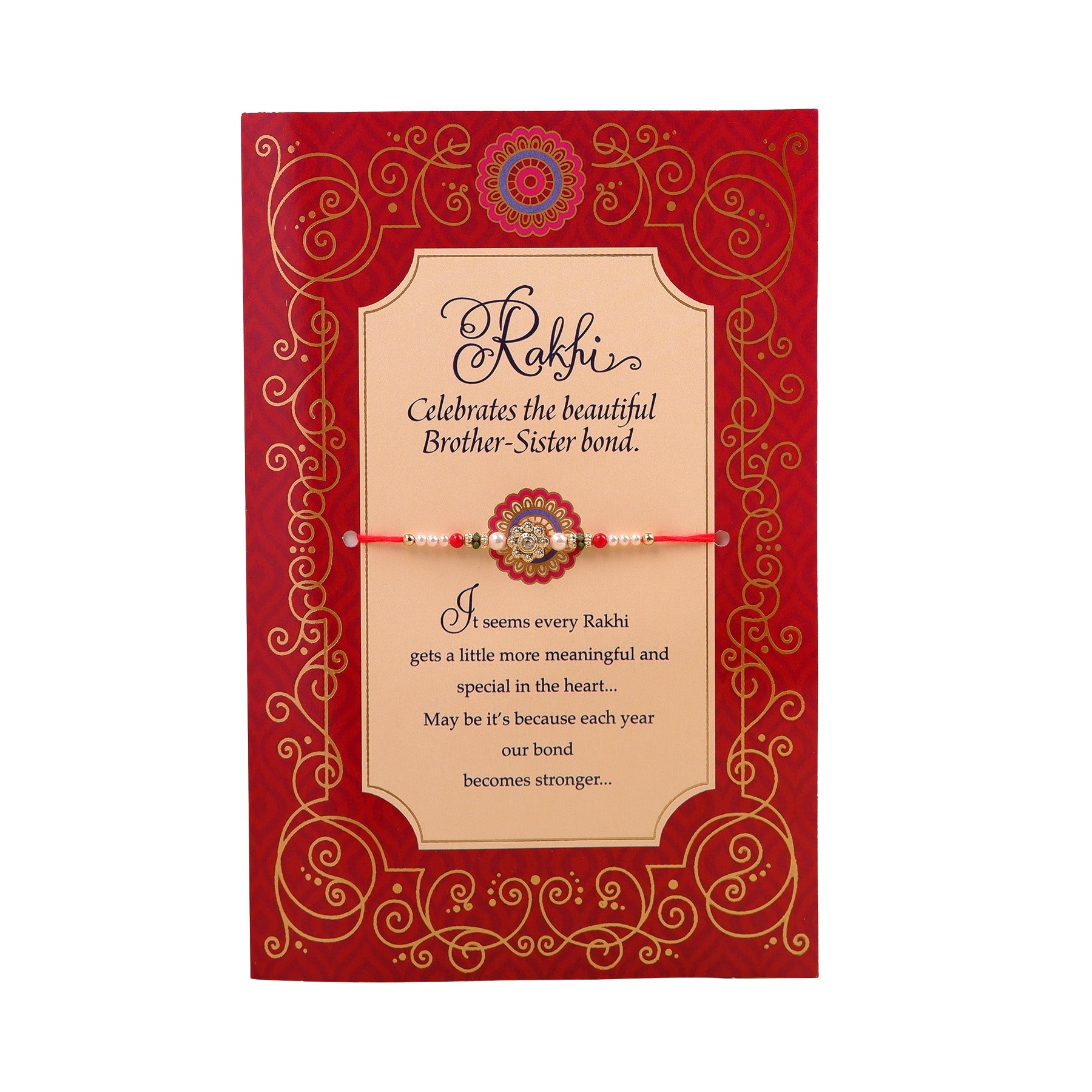Celebrations Raksha Bandhan Greeting Card With Envelope Pack of 2