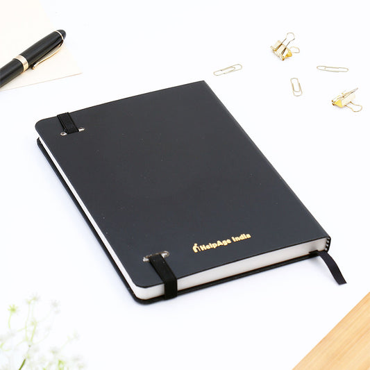 Blue Hardbound Corporate Diary