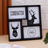 Midnight Black Multi-Space Photo Frame