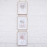 Dream Bunglow Triple Space Hanging Frame