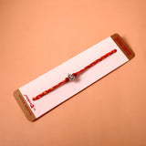 Shree Ganesha Premium Silver Rakhi