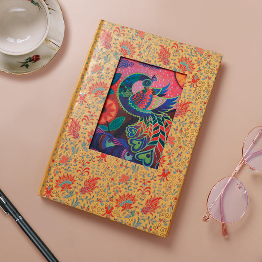 Desi Archies Peacock Design Notebook