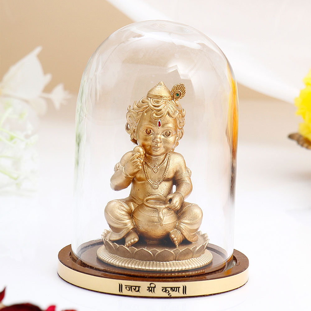 Ladoo Gopal Idol - Gold