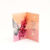 Pack of 6 Success and Joy New Year Greeting Card with Envelope