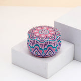 Scented Purple Multicoloured Candle Pot