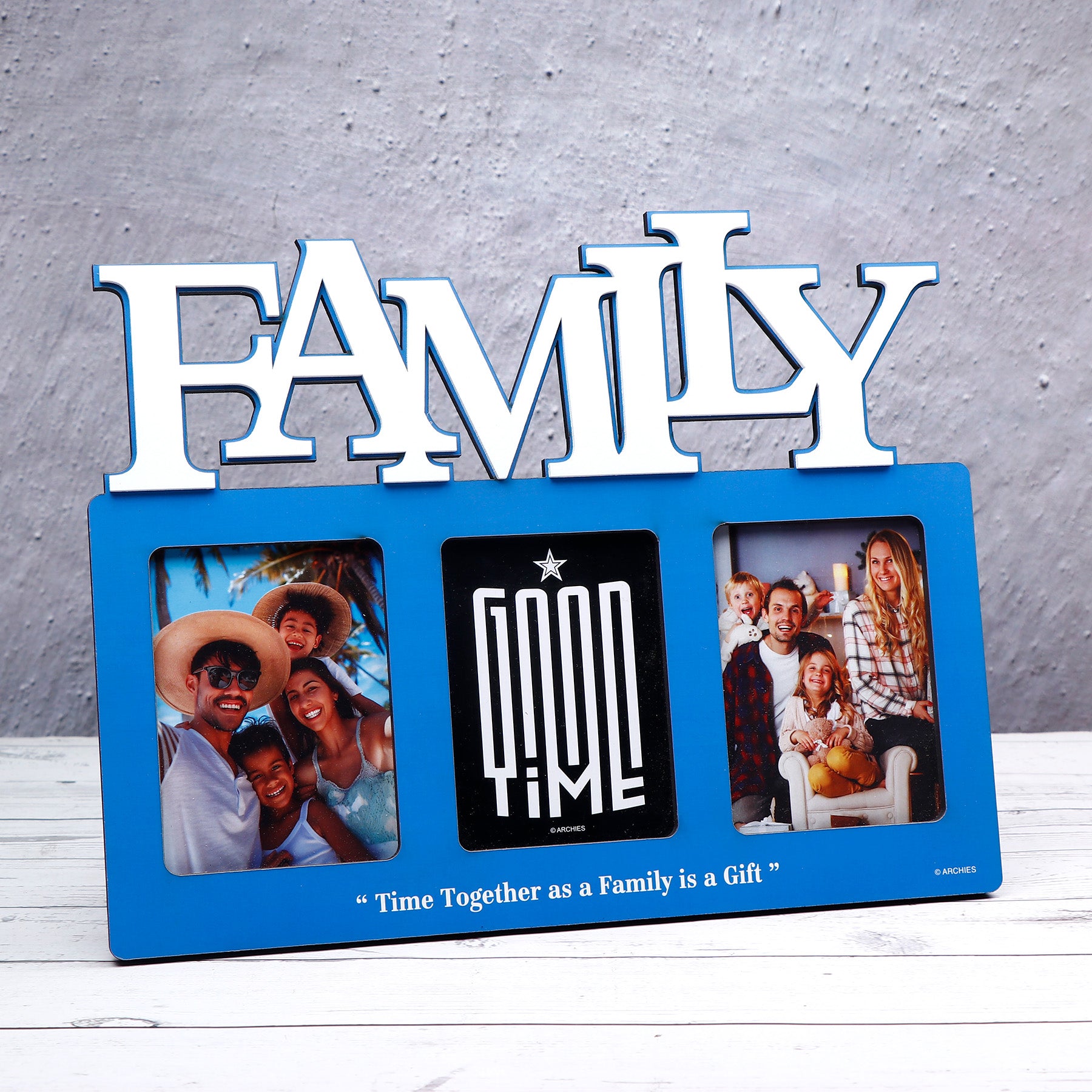 Family Quoted Wooden Photo Frame