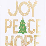 Pack Of 10 Blissful Christmas Seasons Greeting Card