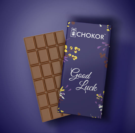CHOKOR Good Luck - White Chocolate Bar
