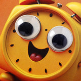 Clock Theme Googli Eyes Spiral Notebook